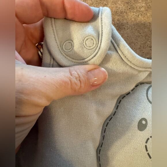 Nested Bean- Blue Infant Weighted Sleep Sack Size Small 0-3 M - Picture 6 of 9